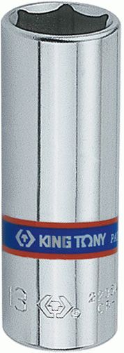 Головка торцевая глубокая шестигранная 1/4", 14 мм KING TONY 223514M