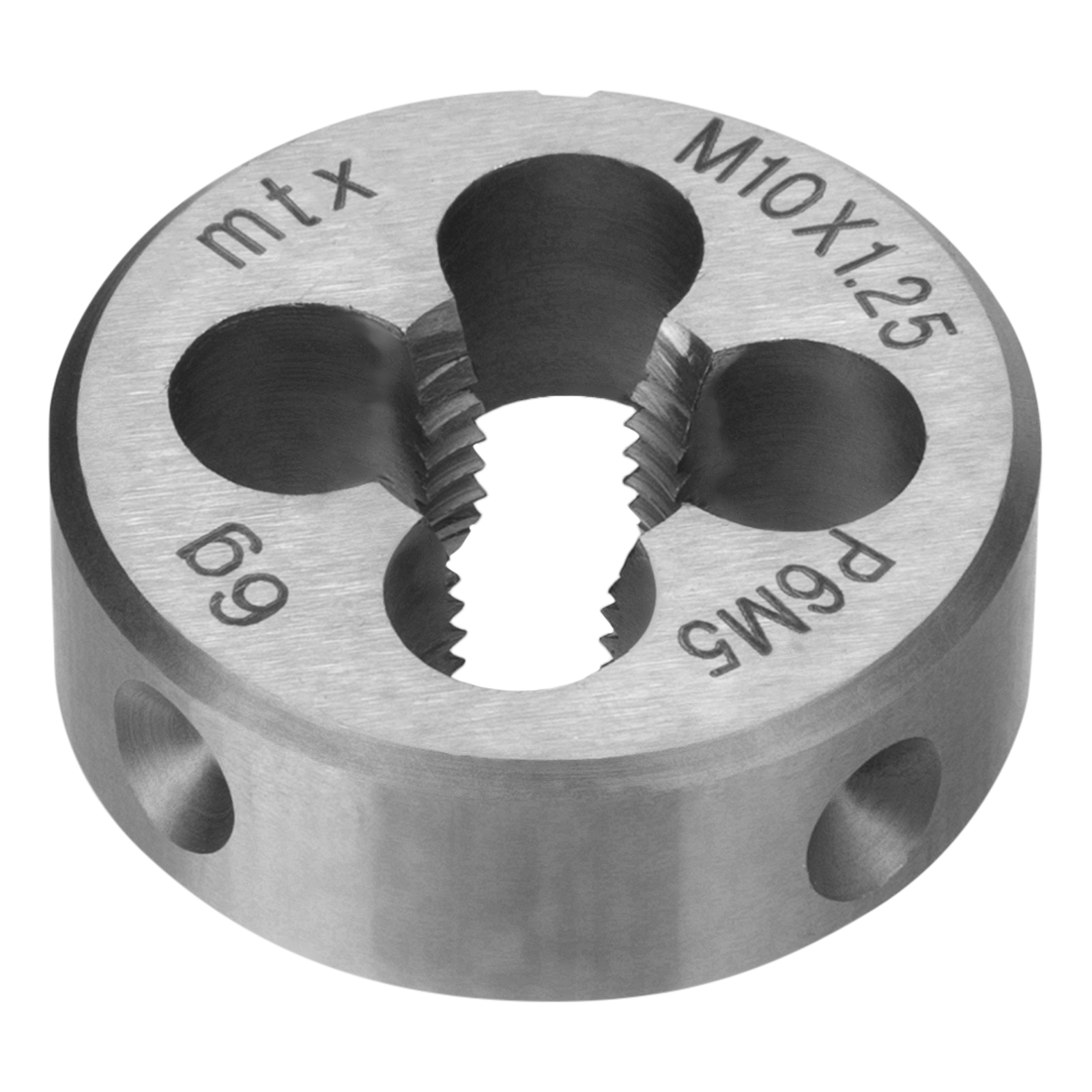 Плашка М10 х 1.25 мм, Р6М5 MTX