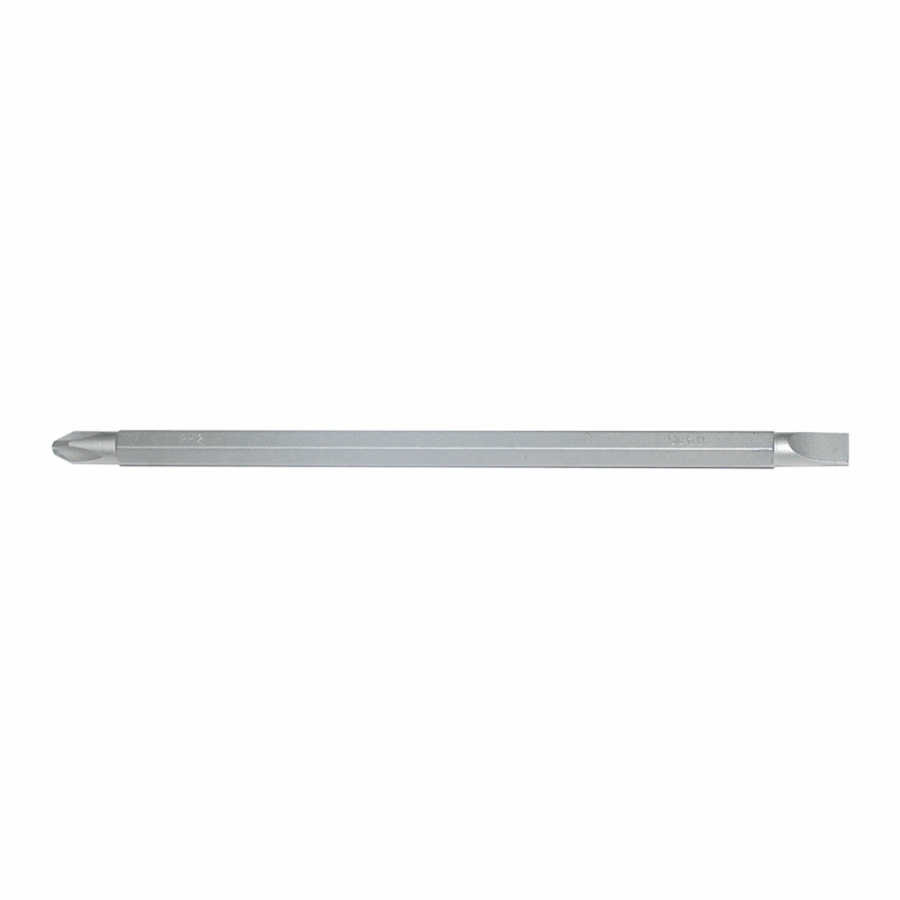 Вставка (бита) для отвертки, Slotted 6 мм / Phillips №2 МАСТАК 057-50260L
