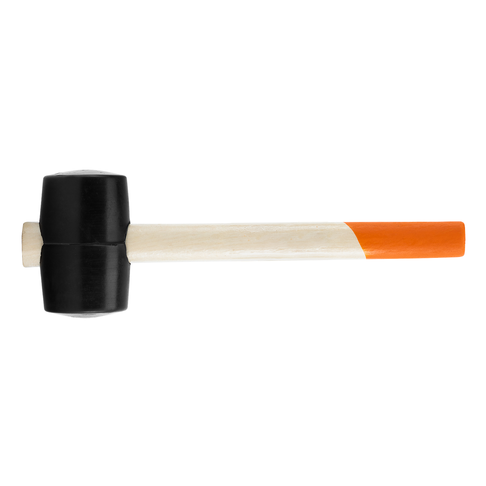 Киянка резиновая, 340 г, черная резина, деревянная рукоятка Sparta