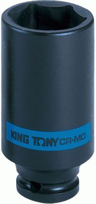 Головка торцевая ударная глубокая шестигранная 1/2", 16 мм KING TONY 443516M