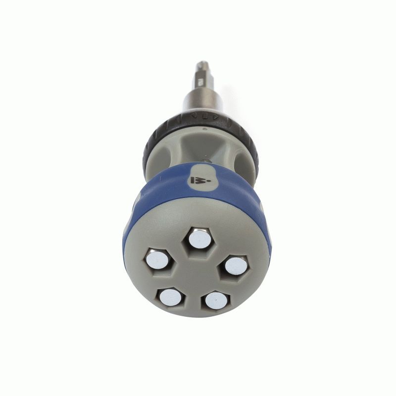 Отвертка со сменными вставками (битами), 7 в 1 МАСТАК 049-7B