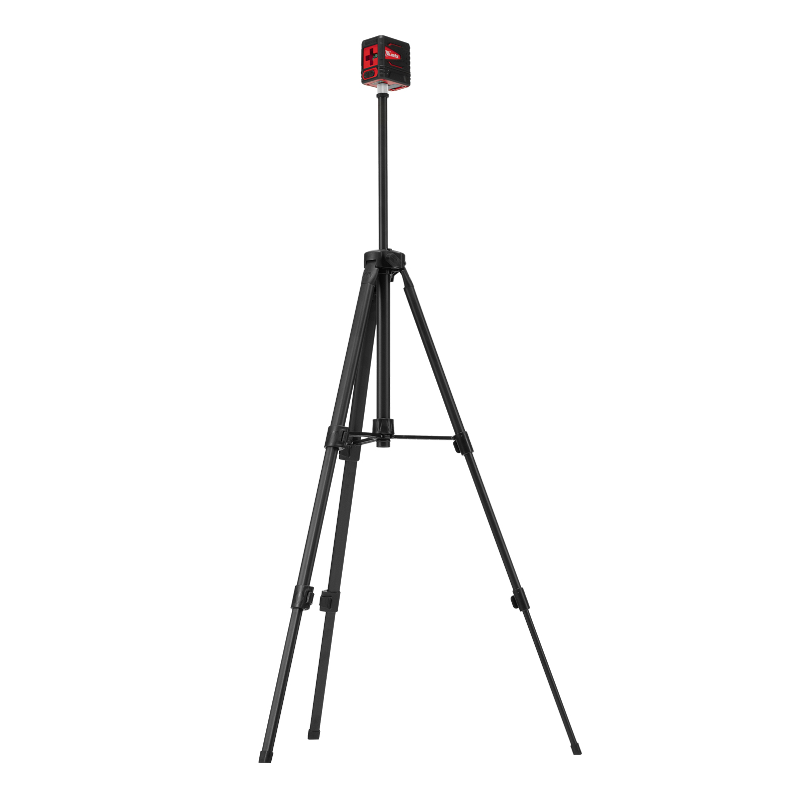 Лазерный уровень QBC RED Pro SET, 10 м, красный луч, батарейки, штатив MTX