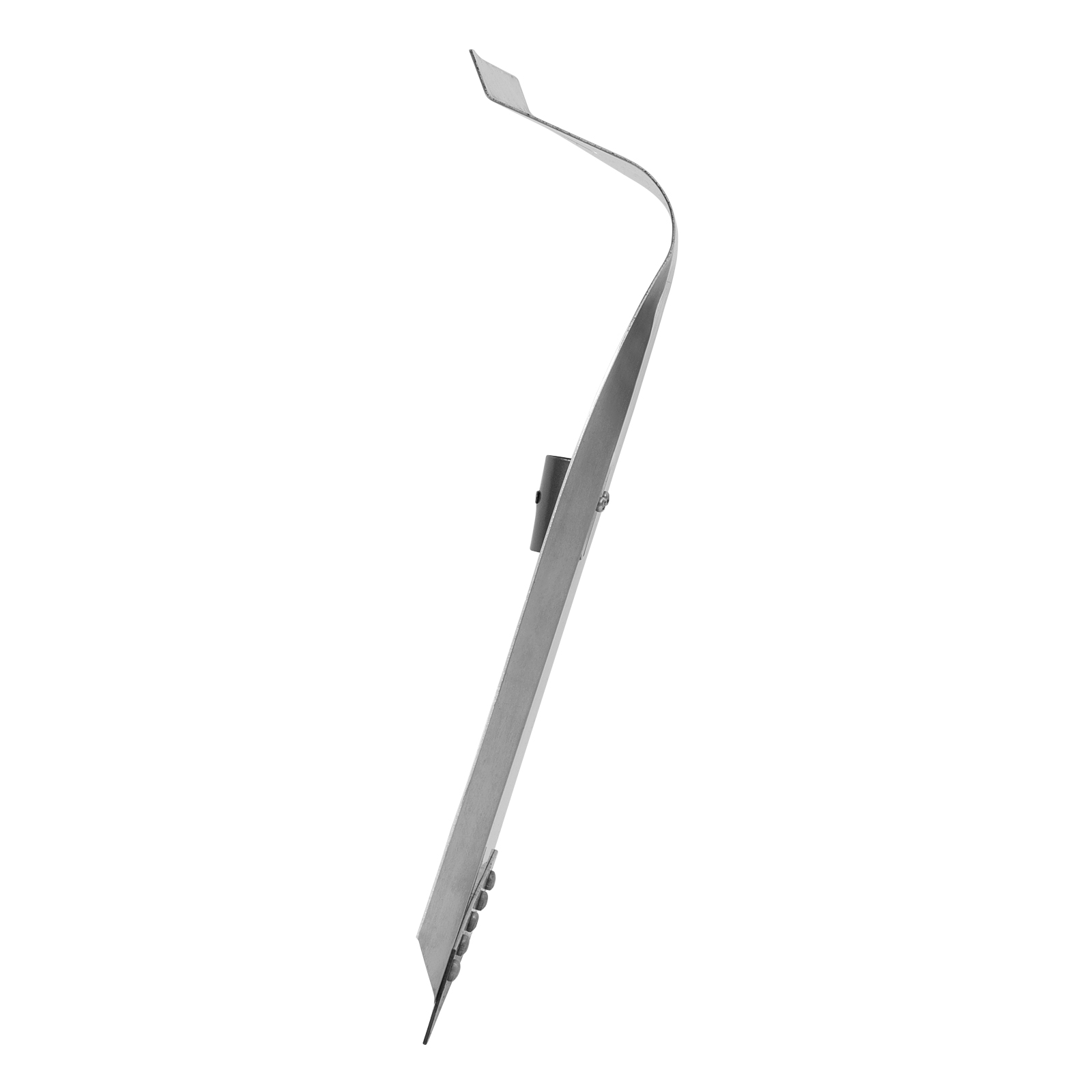 Лопата для уборки снега тротуарная, алюминиевая, 500 х 400 мм, без черенка, Сибртех