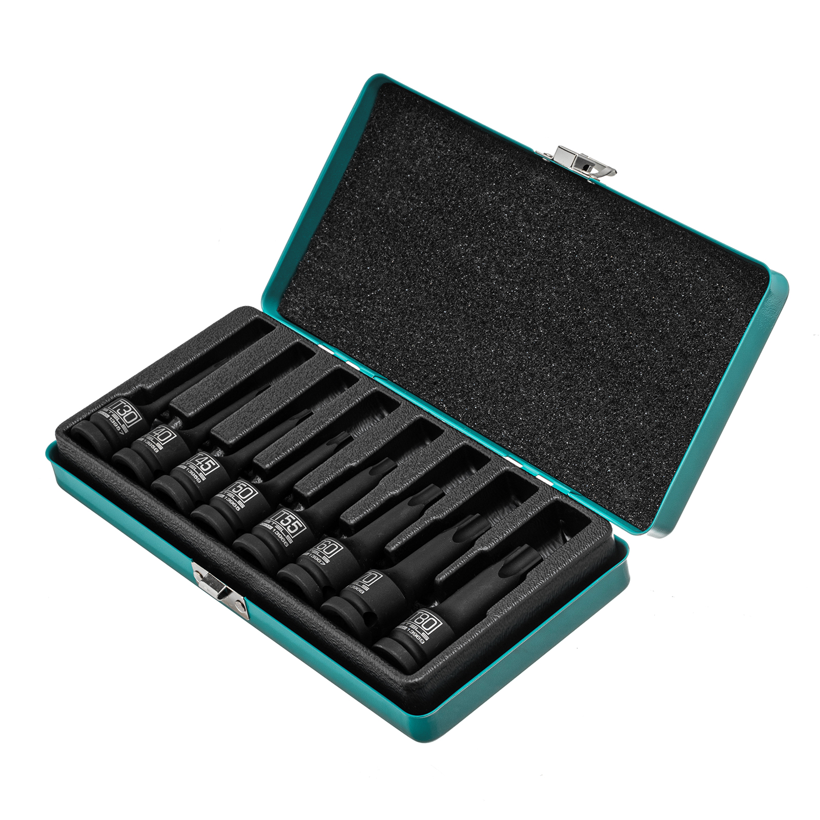 Набор ударных торцевых головок Torx 1/2",  в кейсе, 8 шт. Stels