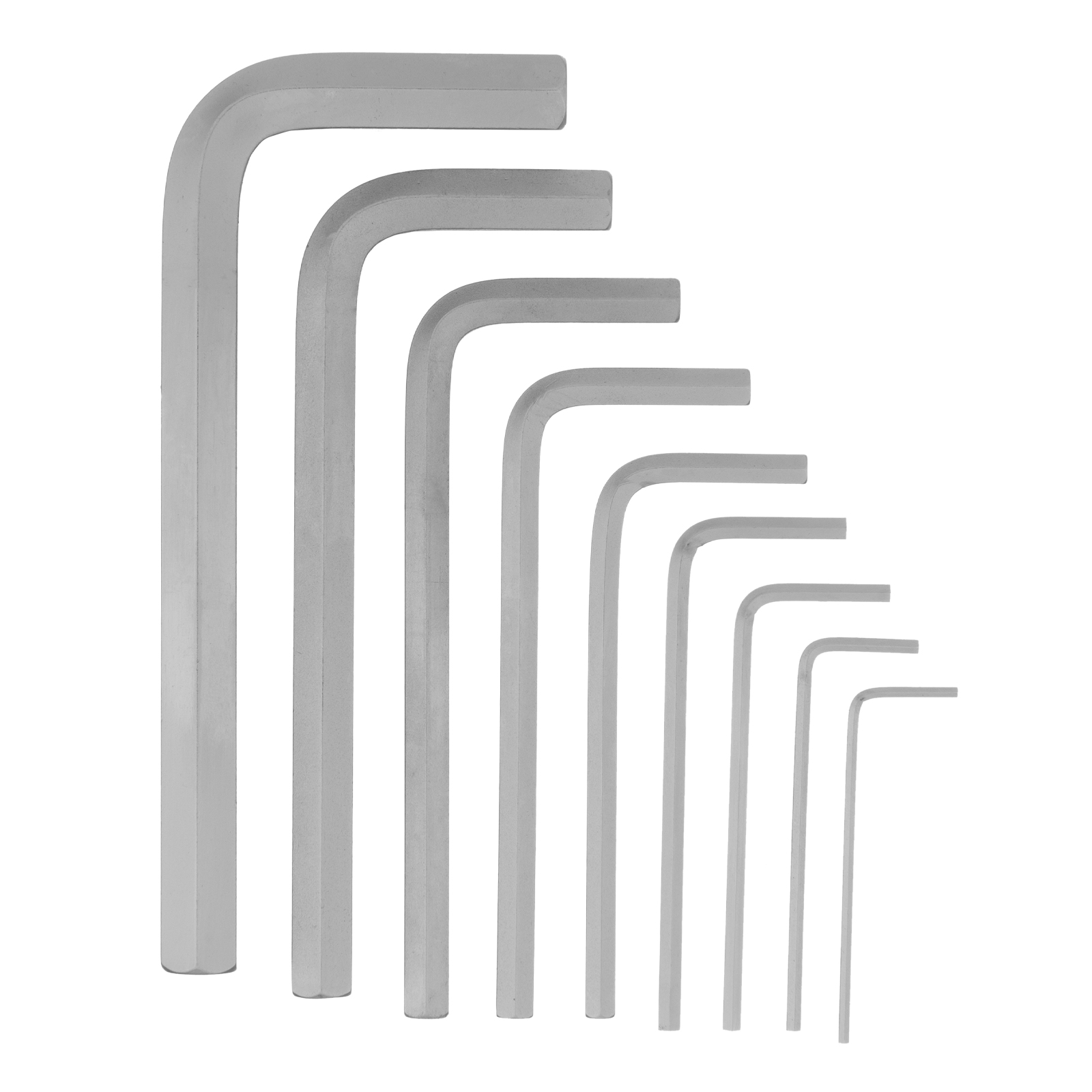 Набор ключей имбусовых, HEX, 1,5-10 мм, CrV, 9 шт. Сибртех