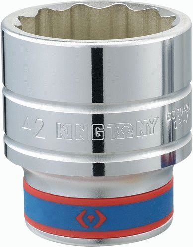 Головка торцевая стандартная двенадцатигранная 3/4", 58 мм KING TONY 633058M