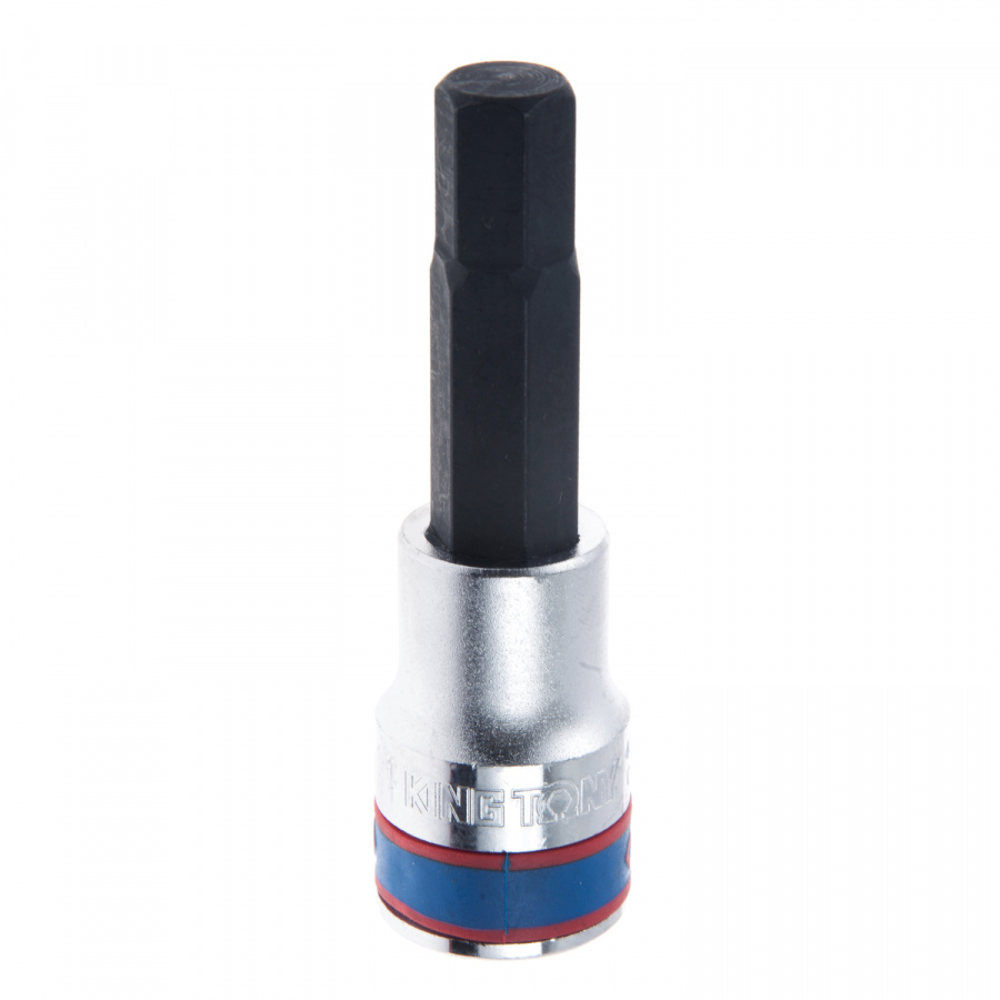 Насадка (бита) торцевая 1/2", Hex, 11 мм, L = 80 мм KING TONY 403511