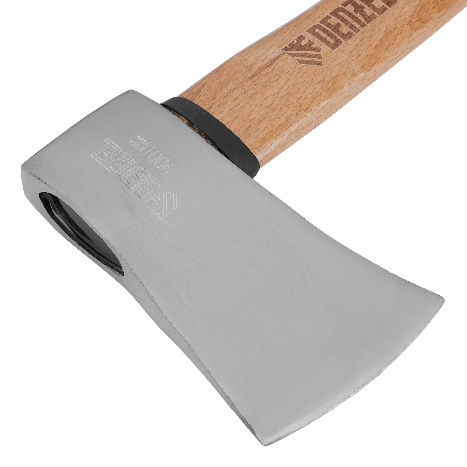 Топор кованый, 900 г, американский тип, буковая рукоятка, 430мм, EFP Denzel