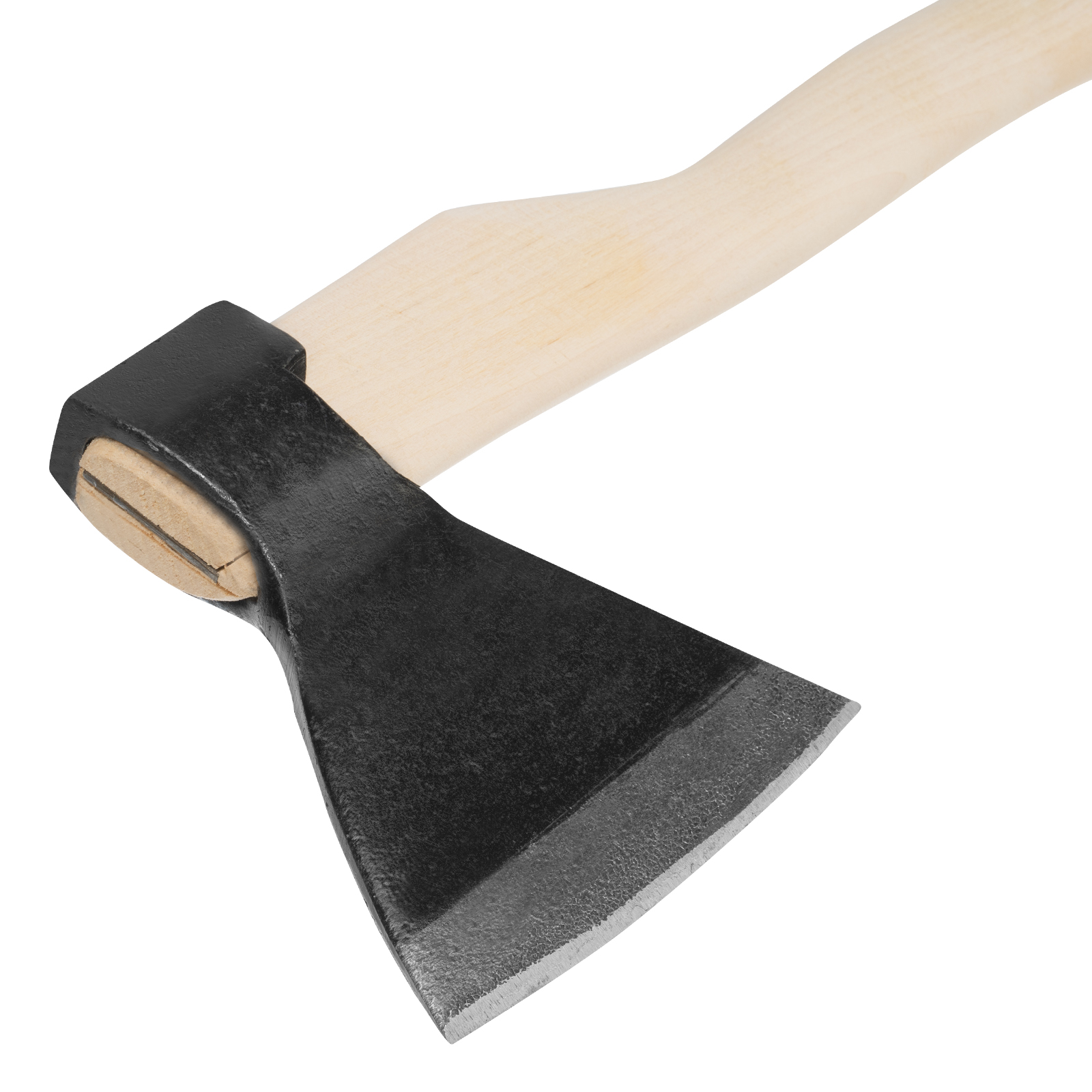 Топор кованный, в сборе, 890/1200 г, деревянное топорище, 400 мм, А+B2533