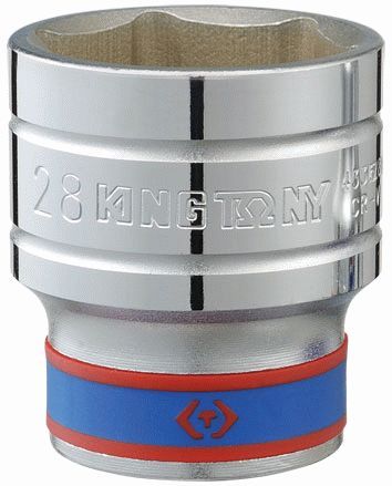 Головка торцевая стандартная шестигранная 1/2", 30 мм KING TONY 433530M