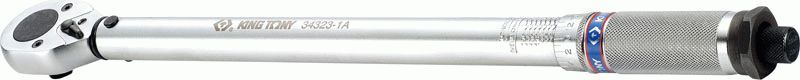 Динамометрический ключ серии "CLASSIC", 3/8", 5-25 Нм, для левой и правой резьбы, футляр KING TONY 34323-1A
