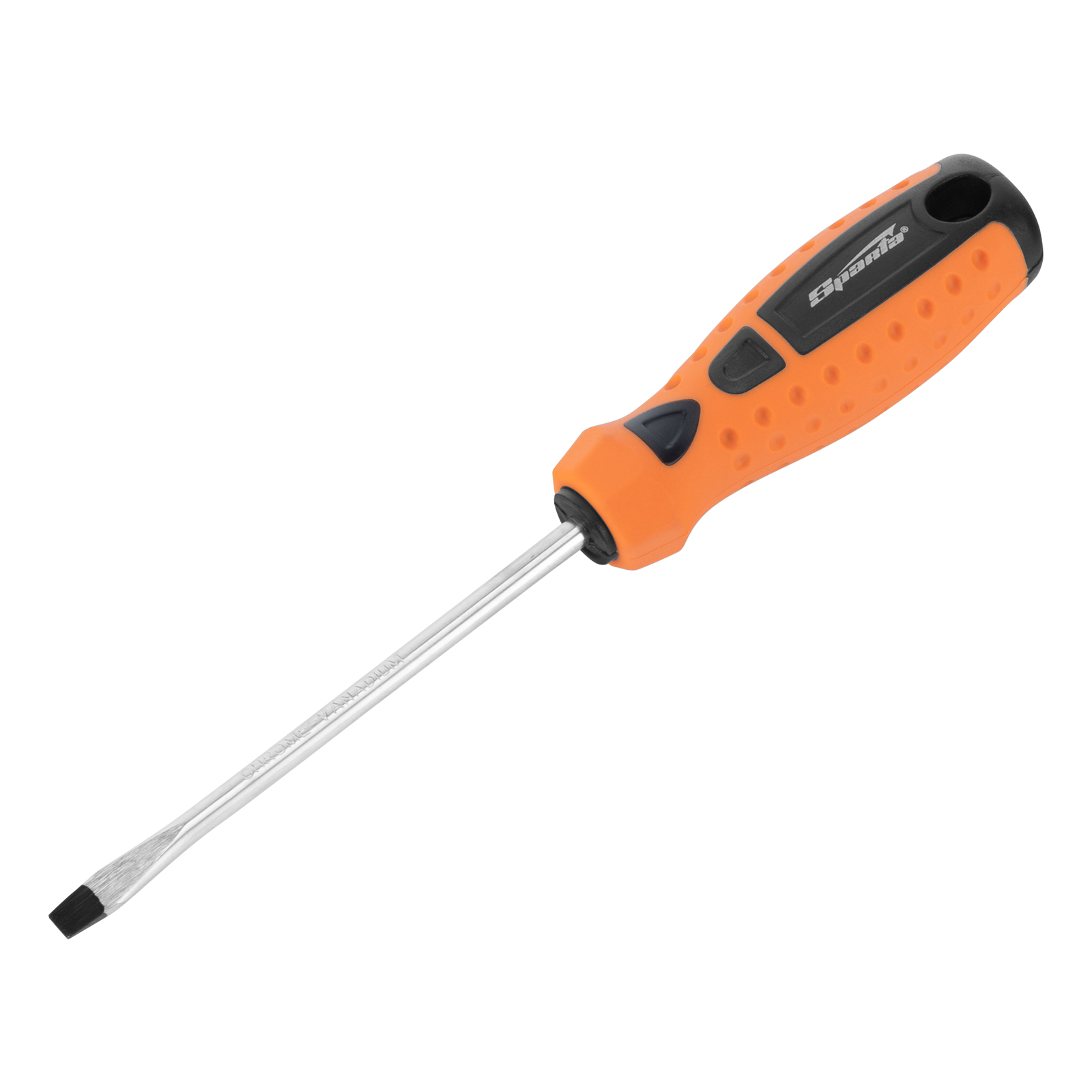 Отвертка "Point", SL5 х 100 мм, CrV, двухкомпонентная рукоятка Sparta
