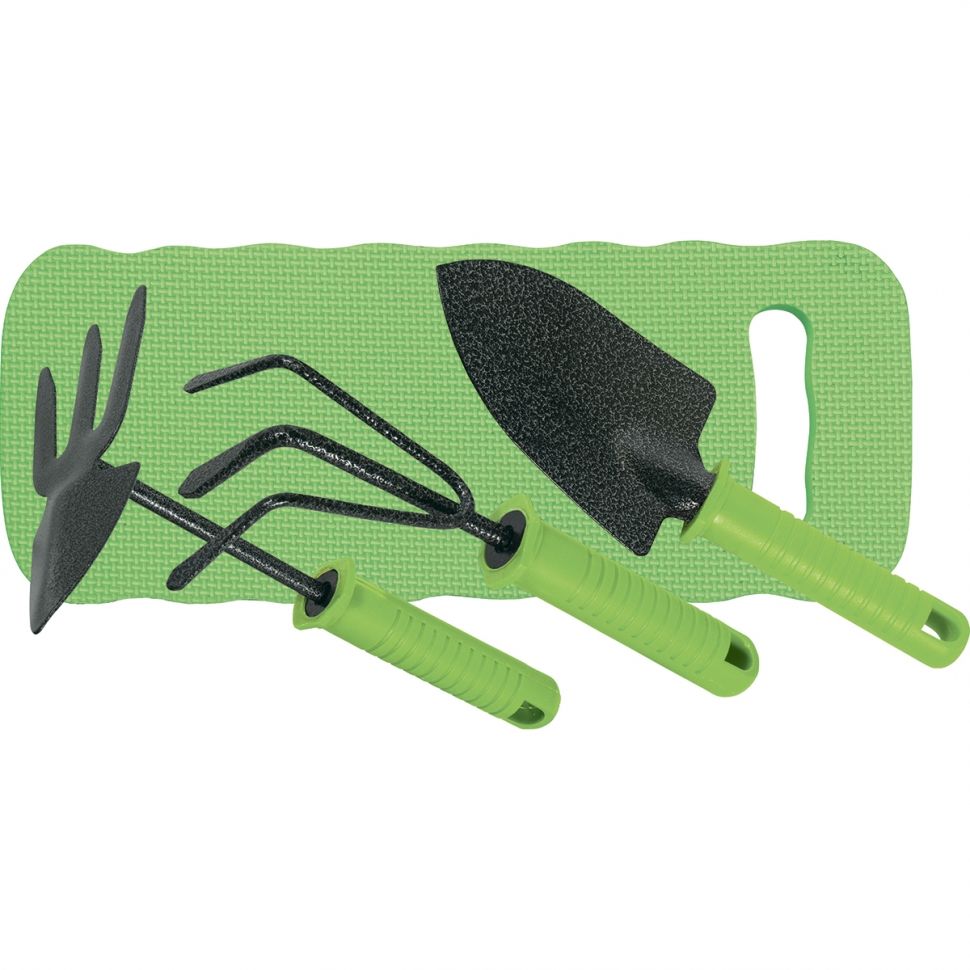 Набор садового инструмента, пластиковые рукоятки, 4 предмета, Standard, Palisad