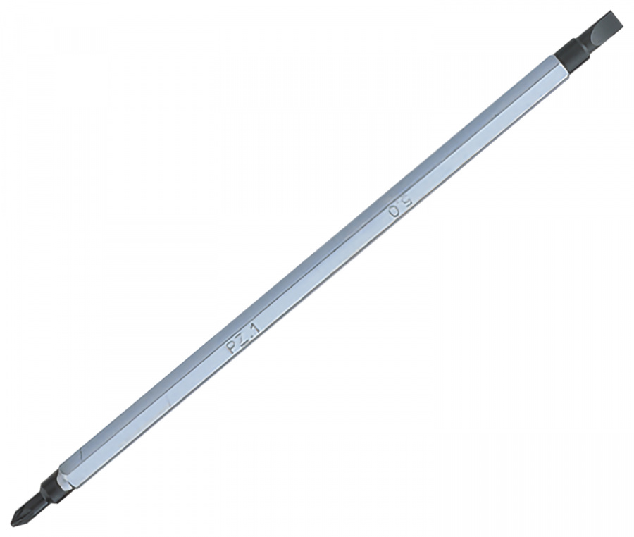 Вставка (бита) прецизионная для отвертки 91230, Phillips №1 /Slotted 4 мм KING TONY 24311140