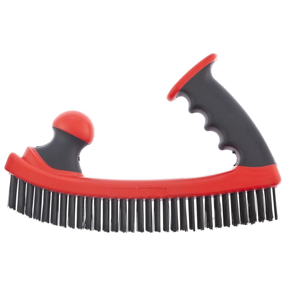 Щетка зачистная двуручная, пластиковая Matrix