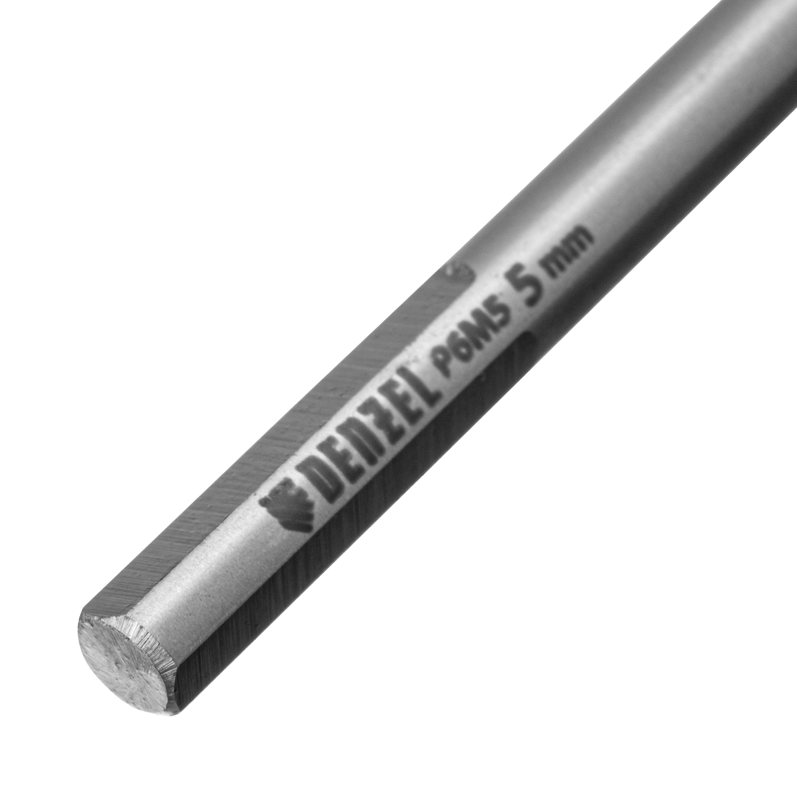 Сверло спиральное по металлу 5 х 132 мм, Р6М5, Golden Tip, удлиненное Denzel