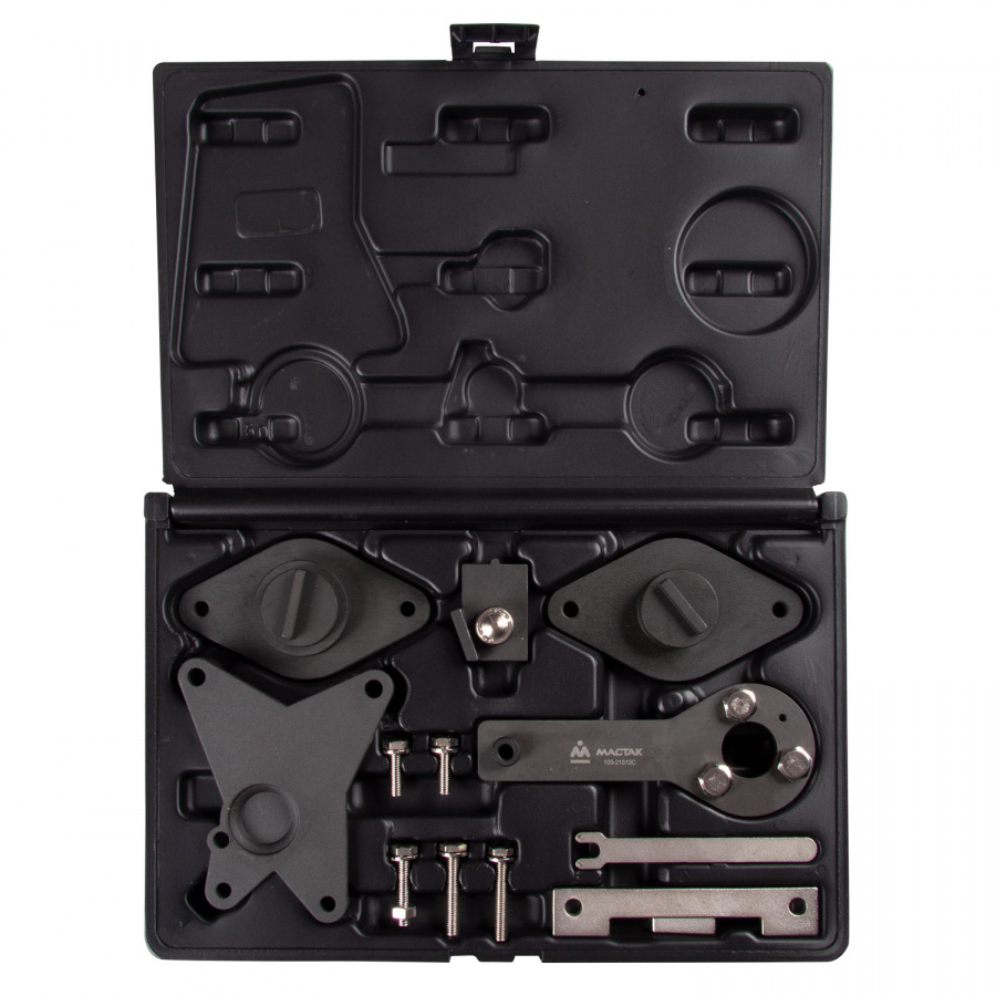 Набор фиксаторов распредвала / коленвала, Fiat/Ford/Lancia, кейс, 12 предметов МАСТАК 103-21512C