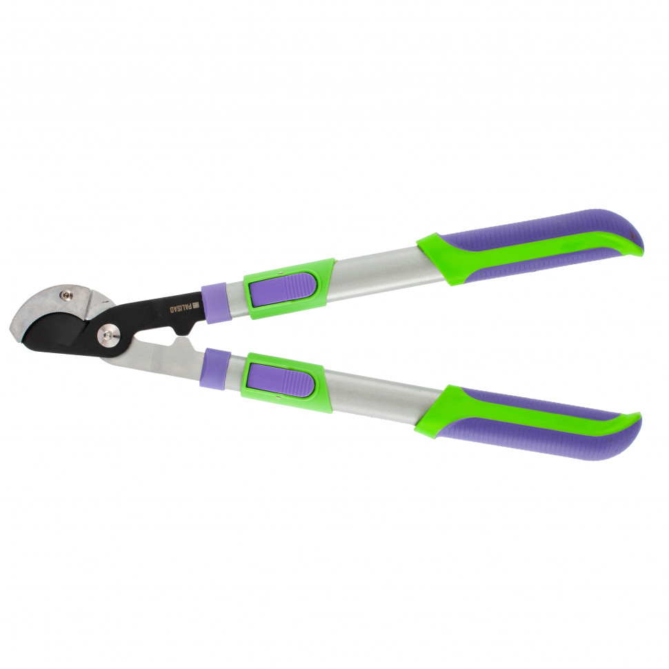 Сучкорез с наковальней, 540 -705 мм, телескопические стальные обрезиненные рукоятки, Palisad