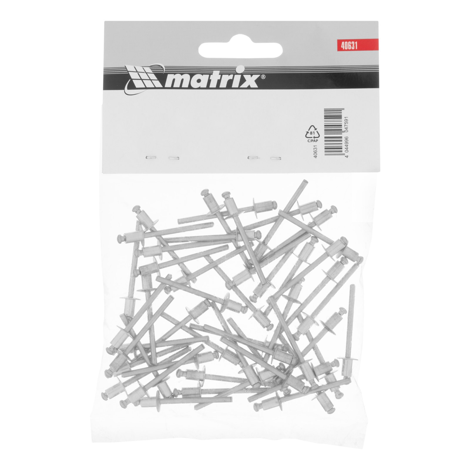 Заклепки, 4.0 х 6 мм, 50 шт. Matrix