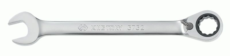 Ключ трещоточный комбинированный с флажковым переключением 8 мм KING TONY 373208M