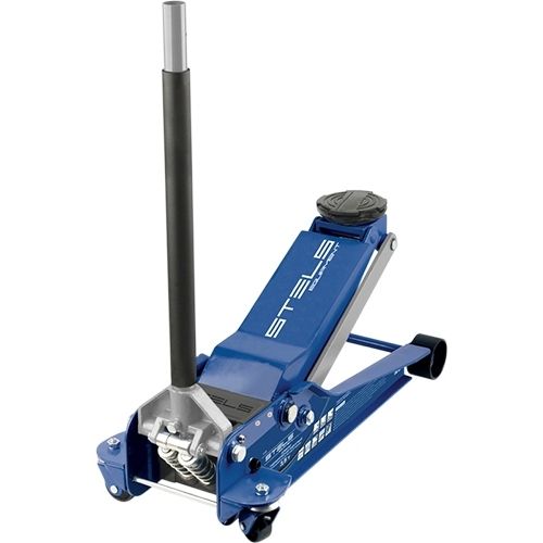 Домкрат гидравлический подкатной, быстрый подъем, 3.5т, Low Profile Quick, 100-565 мм, профессиональный Stels
