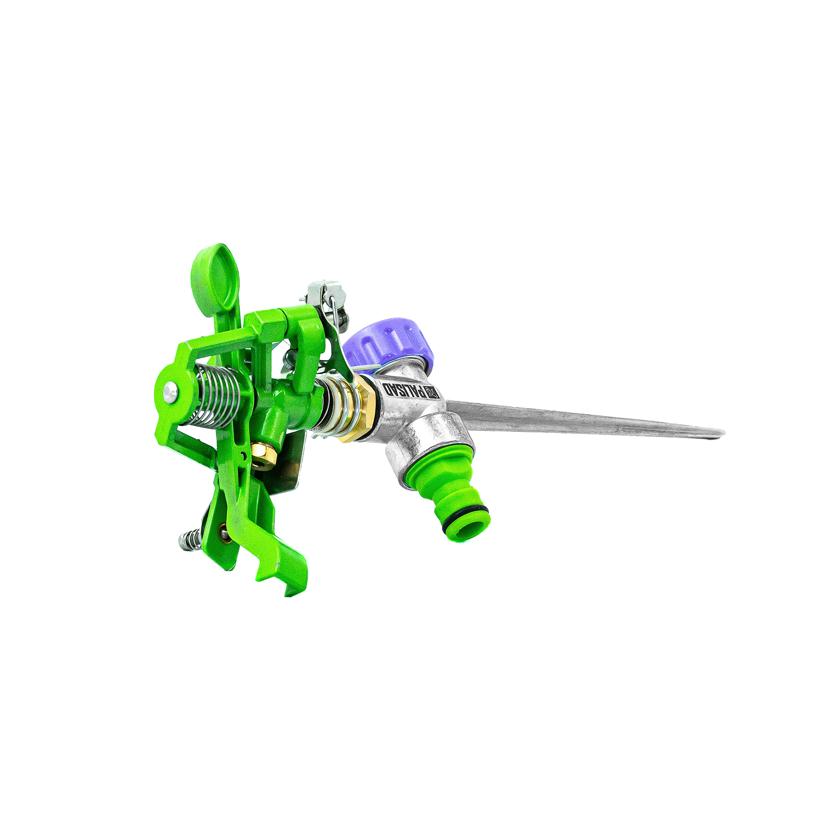 Разбрызгиватель латунный, импульсный, с регулировкой угла горизонт. распыления до 26 м Palisad