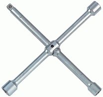 Ключ балонный колесный крестообразный 1/2", 17, 19, 21 мм, разборный KING TONY 19961721