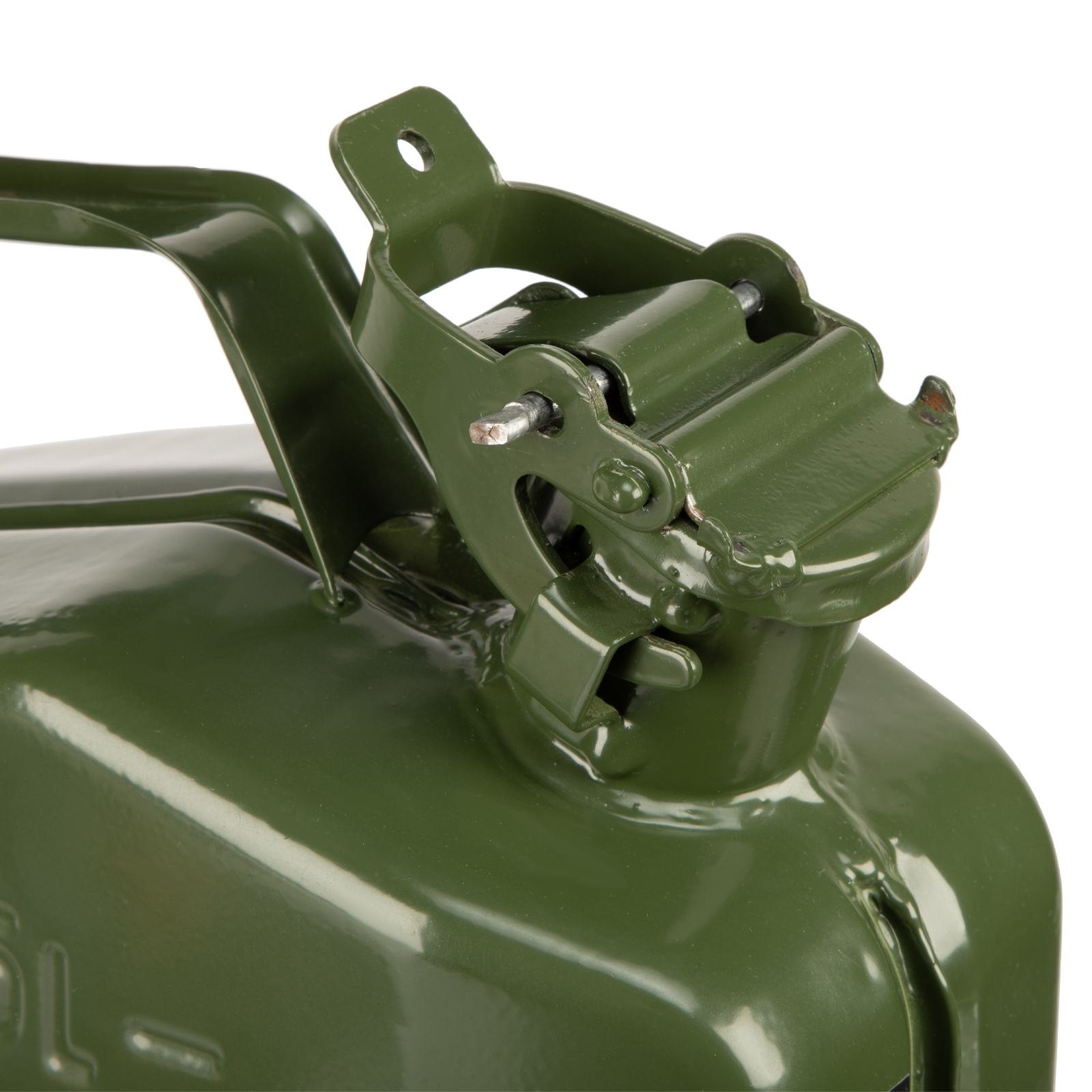 Канистра для топлива, металлическая, толщина стенок 0,8мм, 5 литров