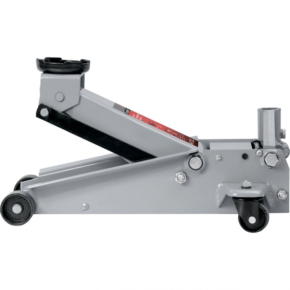 Домкрат гидравлический подкатной профессиональный, быстрый подъем, 3 т, 130-465 мм. Quick Matrix