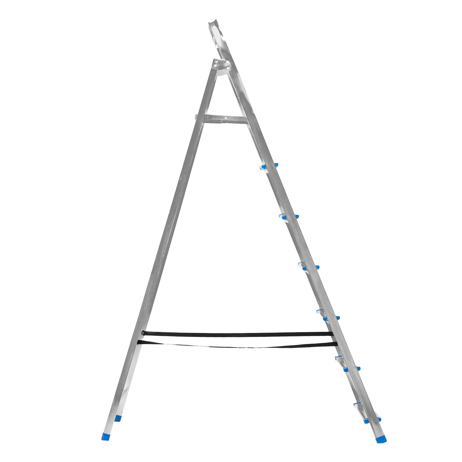 Стремянка, 7 ступеней, стальная, оцинкованная Сибртех