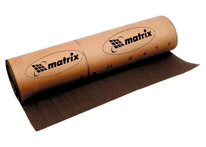 Шкурка на тканевой основе, P 40, 1000 мм х 20 м, водостойкая Matrix