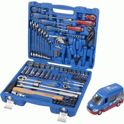 Набор инструментов универсальный, 110 предметов KING TONY P7010MR