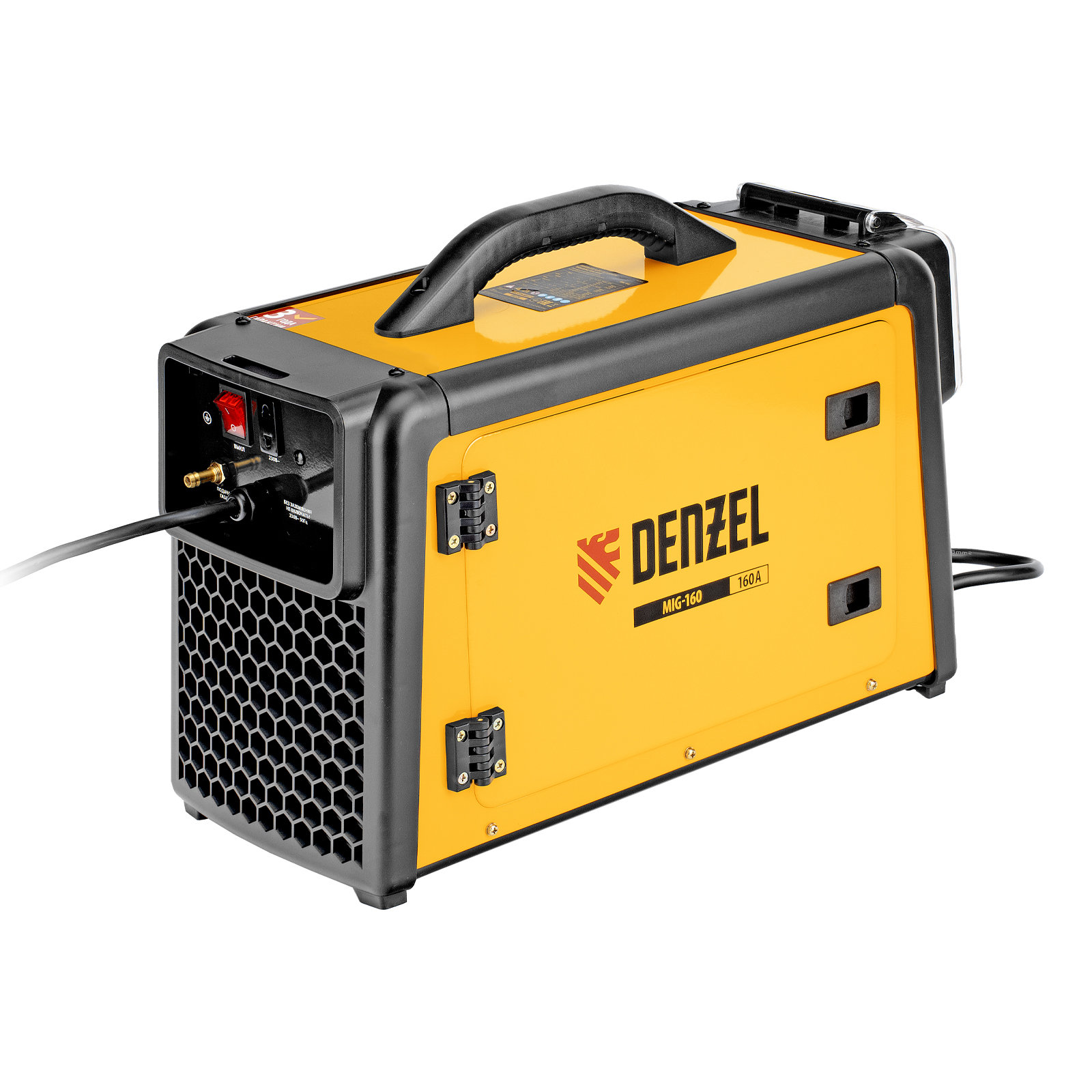 Аппарат инвертор. полуавтомат. сварки  MIG-160, 160 А, ПВ 60%, катушка 5 кг// Denzel